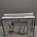 Vinyl Record Player Bluetooth Vintage 3-Speed Portable Suitcase Turntables with Built-in Speakers, Belt-Driven LP Player Support USB Recording AUX-in RCA Line Out Headphone Jack, White (White Rose Gold)