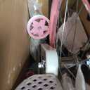 JOYSTAR Angel 20" Girls Bike Training Wheels/Basket 6-10Y Purple