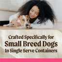 Merrick Lil Plates Grain Free Dinner Duos Soft Natural Wet Small Dog Food Variety Pack, Beef and Chicken - (Pack of 1) 2.6 lb. Tubs (EXP 12/01/26)