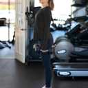 Soothfeel Lightweight Long Sleeve Workout Tops for Women Gym Running Athletic UPF 50+ Sun Shirts Tees Moisture Wicking  Black 2XL