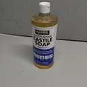 HARRIS Multi-Purpose Pure Castile Soap, Made with Olive, Coconut, and Pine Tree Oil, Uses for Face, Body, Hand, Hair, Home, Dishes, and Laundry, Peppermint, 32 Fl Oz