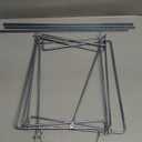 Officemate Hanging File Frame, Letter Size, Adjustable 14 to 18-Inches, 2 Count (Pack of 1), Silver, 91990