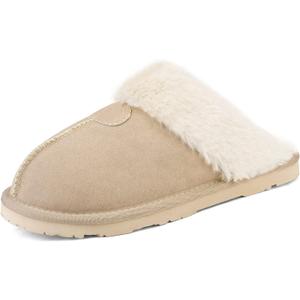 DREAM PAIRS Women's House Slippers Indoor Fuzzy Fluffy Furry Cozy Home Bedroom Comfy Winter Cute Warm Outdoor Shoes FuzzyEasy (7)