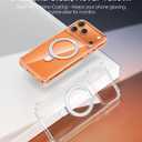 TORRAS Ostand for iPhone 17 Pro Case Clear Magnetic, Fit for MagSafe, 4X Military Drop Protection, Camera Control, Slim Phone Case for iPhone 17 Pro with Kickstand, Anti Yellowing Cover 6.3", Clear