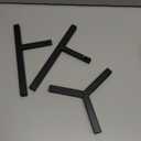 Plant Stand Indoor Adjustable, Metal Modern Indoor Plant Stand, Heavy Duty Plant Stands Outdoor Corner, Stable Plant Holder, Fits 8 to 12 Inches Pots, Black, 1 Pack, Pot & Plant Not Included