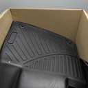 Powerty Floor Mats for 2020-2024 2025 Hyundai Palisade 7/8 Seat Car Mats, All Weather TPE Cargo Liner Backrest Mats Trunk Lower Car Mat Interior Protector Full Set for Palisade Accessories