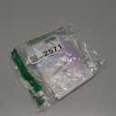 CJL HAIR 2PCs Small Cute Messy Bun Hair Piece for Thin Hair Women Mini Synthetic Curly Bun Scrunchies Updo Hairpieces Chocolate Multi