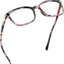 LifeArt Blue Light Blocking Glasses, Anti Eyestrain, Computer Reading Glasses,TV Glasses for Men and Women