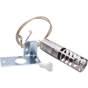 Hortsun 1 Set Gas Range Oven Igniter Replacement Compatible with GE WB2X9154 WB13K10027 XL44120V Ignitor for Gas Stove & Broiler Models