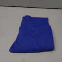 Scrunch Butt Lifting Leggings for Women Gym Seamless Workout Leggings Mid Low Waist Tummy Control Yoga Pants, Bright Blue (X-Large)