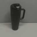 Owala FreeSip Tumbler Insulated Stainless Steel Water Bottle with Built-in Straw and Side Handle, For Travel, Work, School, and Sports, 40oz, BPA Free, Leak Proof, Very, Very Dark