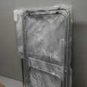 Folding TV Tray Table Set of 2,Dinner Snack Trays Table for Eating on Couch,Portable Metal Dinner Table for Small Sofa Bedside Tables with Light Weight, 15 x 18.9 x 26 in(Smoky Grey,2PCS)