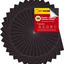 4X4 Magnetic Sheets with Adhesive Backing for Square Pictures(Pack of 48), Adhesive Photos Magnets for Home/ Classroom/ Office