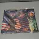 3 x 2026 Wall Calendar 12 Month, Wall Calendar 2026 for 250 Anniversary USA, US 250th Anniversary Calendar for Office and Home Planning