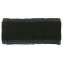 LUTHER PIKE SEATTLE Ear Warmer Winter Headband For Women (One Size, Dark Grey)