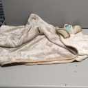 PetAmi Waterproof Dog Blanket, Leakproof XL Pet Blanket for Large Dogs, Furniture Sofa Couch Cover Protector, Fleece Cat Throw Bed Crate Kennel, Reversible Washable Soft Plush, Twin 60x80 Taupe Beige