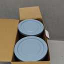 For Ninja Creami Pints and Lids-4 Pack, 16OZ Container Compatible with NC299AMZ & NC300s Series Ice Cream Makers, Extra Cups Replacement for Ninja Creamy Containers Airtight Anti-slip Dishwasher Safe