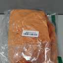 JIAN YA NA Armless Accent Chair Cover, Stretch Armless Chair Slipcover Velvet Armless Chair Covers Slipper Chair Slipcover Furniture Protector Covers for Living Room Bedroom(Velvet, Orange)