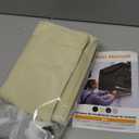 Waterproof Insulated Indoor Air Conditioner Cover for Inside Window AC Unit, 17''Wx 13''Hx 3.5''D- Beige