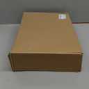 iRahmen 8x12 Picture Frame Set of 4 with High Definition Real Glass, Display 6x8 Pictures with Mat or 8 x 12 Without Mat, Wood Rustic Photo Frames for Tabletop and Wall Mounting (Dark Brown)