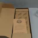 BGMG Wood Floating Shelves for Wall 16 inch Set of 2, Rustic Wooden Wall Mount Shelves for Living Room Bedroom Kitchen Farmhouse-16x6.7x1.25 inch- Dark Walnut