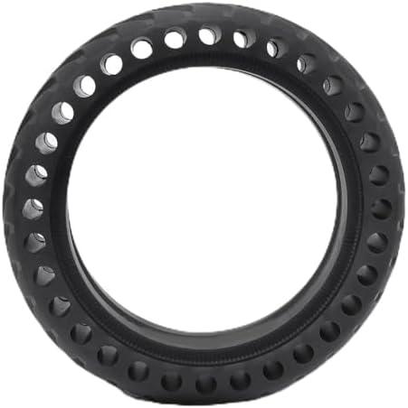 Scooter Solid Tires Electric Scooter Replacement Wheels Tire Electric Scooter Wheels Replacement Tire Solid Tire ExplosionProof Rubber Wheel Tyre Replacement Electric Bicycle