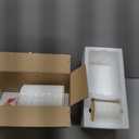 Sweejar Ceramic Canisters Sets for Kitchen Countertop, Relief Food Storage Jar with Bamboo Lid, Stackable Container for Flour, Coffee, Pasta, Cereal, Tea, Cookies, Sugar, Spices, Pack of 4 (White)