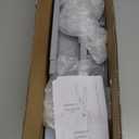 Ladder Extender,Ladder aide pro for Extension Ladders,Straight Ladders,Telescopic ladders,with Non-Slip Rubber Bottom Pad,Height Adjustable 13.4" to 19"