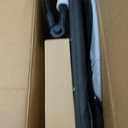 Heavy Duty Dog Stroller for Large Dogs Up to 135 Lbs, Dual Entry Pet Wagon with All Terrain Wheels, One-Foot Brake, Easy Fold, Breathable Mesh, Adjustable & Removable Handle for Senior Pets - Black