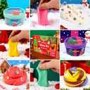 2025 New 24 Pack Christmas Slime Kit, Advent Calendar Butter Slime Set Party Favors for Teen Girls Boys Kids, Stocking Stuffers, Christmas Toys Kit Xmas Classroom Rewards, Advent Calendar 2025 Kids