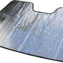 AutoTech Zone Sunshade for 2005-2015 Toyota Tacoma 4 Door Pick up Truck, Custom-fit Windshield Sun Shade