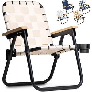 GoSports WOVN Beach Backpack Chair, Folding Camping Chair
