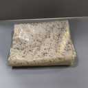 Horaldaily Beige Tablecloth 60x120 Inch Rectangular, Solid Rectangle Table Cloth with Golden Sequin, Thanksgiving Christmas Table Cover for Wedding, Party, Banquet, and Events