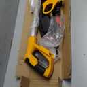 20000 RPM Electric Weed Wacker Cordless Eater, 21V Height Adjustable 6" Heavy-Duty Garden Edger Brush Cutter Cordless, Grass Trimmer Lawn Mower Trimmer with Blades, 2 Batteries, Charger (Yellow)