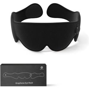 Graphene Times Heated Eye Mask, Cordless Heat Eye Compress for for Dry Eye Stye Relax Eye Strain, Portable Electric Warm Eye Mask for Blepharitis, Chalazion, Eye Fatigue or MGD