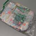 Oterri Bible Cover Case For Women, Large Bible Cover With Bible Study Supplies Accessories, Quilted Soft Bible Tote Bags Church, Classroom, Campus, Neighborhood Association (Flower Quilt, Large)