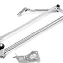 A-Premium Front Windshield Wiper Transmission Linkage Assembly Compatible with Volkswagen Vehicles - Jetta 2005/2007-2014, Golf 2010-2014, Golf R 2012-2013, Eos, GTI, R32, Rabbit
