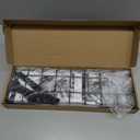 Xpatee 2 Pack Cable Management Under Desk Tray, 31.4" No Drill Under Desk Wire Management with Upgraded Clamp, Metal Cord Organizers for Desk with Cable Organizers, PC Cable Management Rack, Black