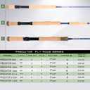 M MAXIMUMCATCH Maxcatch Predator Big Game and Saltwater Fly Fishing Rod: 7'11''/9'/9'2''/10', 4-Piece, 8/9/10/11/12 Weight, 9' 12wt 4 pieces