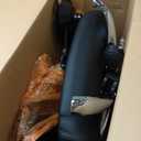 Serta Essential Armless TaskChair, Small Desk Chairs with Wheels, Breathable Mesh Back and Faux Leather, Quality Foam Cushion Seat for Comfort, Minimal Design for Vanity Table, Black