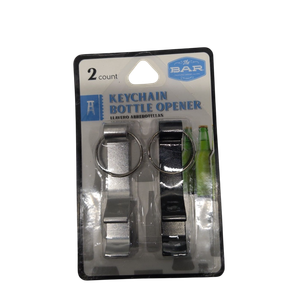 9 x Keychain Bottle Openers 9 Packs 2 Count 