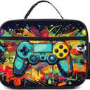 Game Lunch Box Insulated Reusable Lunch Bag Tote Cooler for Women Men Boy Girl School Work Office Picnic