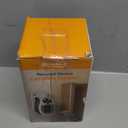 Plug in Small Space Heater for Indoor Use 450W, Wall Outlet Electric Heater with Remote, 12H Timer & LED Display, PTC Ceramic Fast Heat Safely for Bedroom Bathroom Office