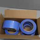 JayJayup Painters Tape 2 Inch Wide, 4 Rolls Blue Masking Tape, 2 Inches x 55 Yards x 4 Rolls, 220 Yards in Total