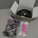 VANREESA 42 Pcs Gel Nail Polish Kit with U V Light 24 Colors Nail Polish Gel Kit Bright Red Orange Yellow Green Blue Purple Pink Complete Nail Kit with Manicure Tools Gifts for Women (Bright & Trendy Collection)