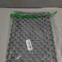 Brovy Silicone Sink Mats,30.6''x 14.7'' Kitchen Sink Protector, Heat Resistant Non-Slip Foldable Large Kitchen Sinks Mat for Bottom of Farmhouse Porcelain Stainless Steel Sinks with Rear Drain (Grey) (Gray)