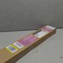 38" White Cordless Light Filtering Window Blinds, Horizontal Vinyl Mini Blinds/Shades, 1" Slats, Easy Install