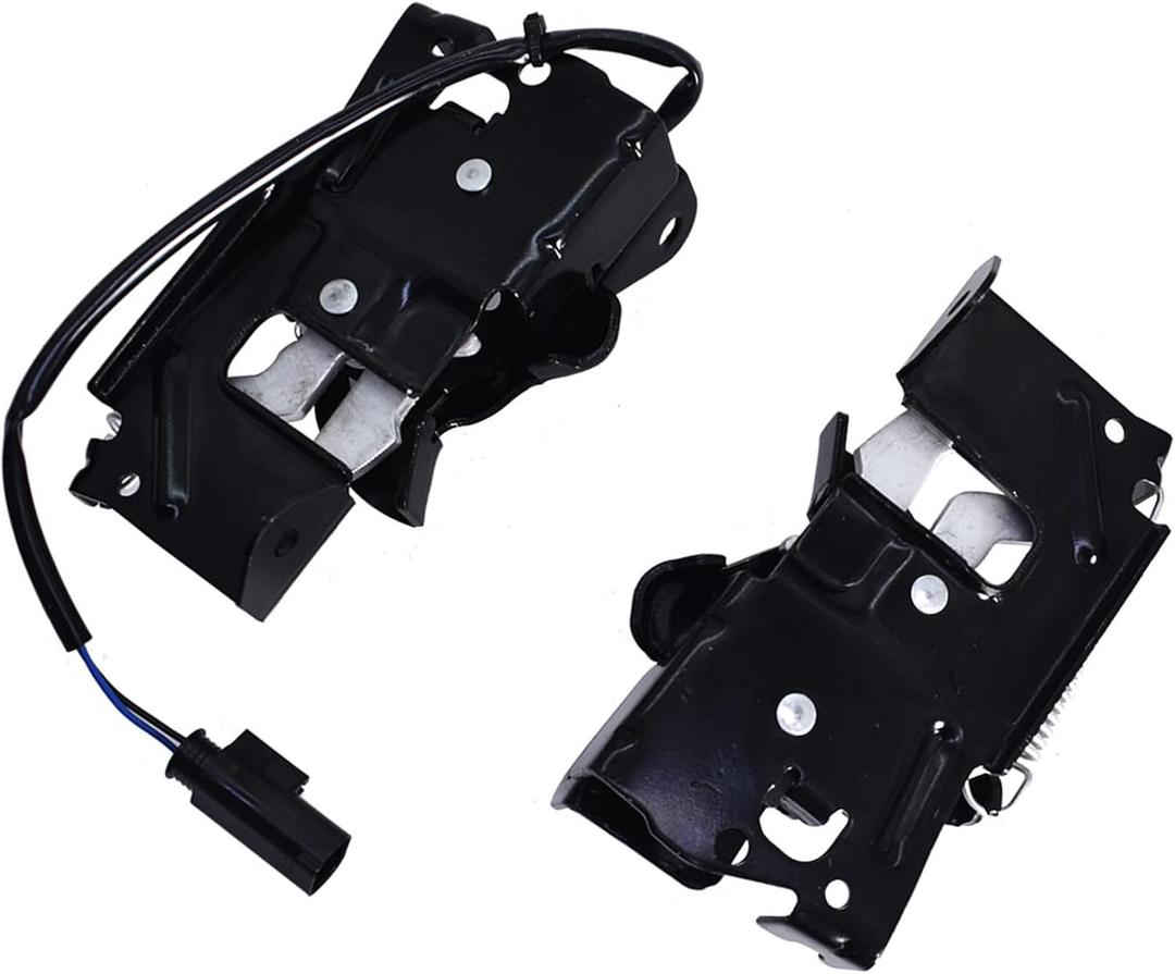 Silscvtt 2 Pieces Engine Hood Safety Catch Latch Lock Front Left and Right Replacement for 2013-2016 BMW 320i 328i 335i 340i 428i 435i M235i 51237242548 51237242549