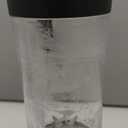 Cordless Portable Personal Size Blender - Mini Blender Make Smoothies and Shakes, 380Ml BPA Free Travel Cup, Powerful Blending Suit in Office/Home/Gym (Black)