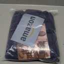 Genina Waterproof Seat Covers for Dining Room Chairs Covers Dining Chair seat Covers Kitchen Chair Covers slipcovers (Navy Blue, 6 Pcs)